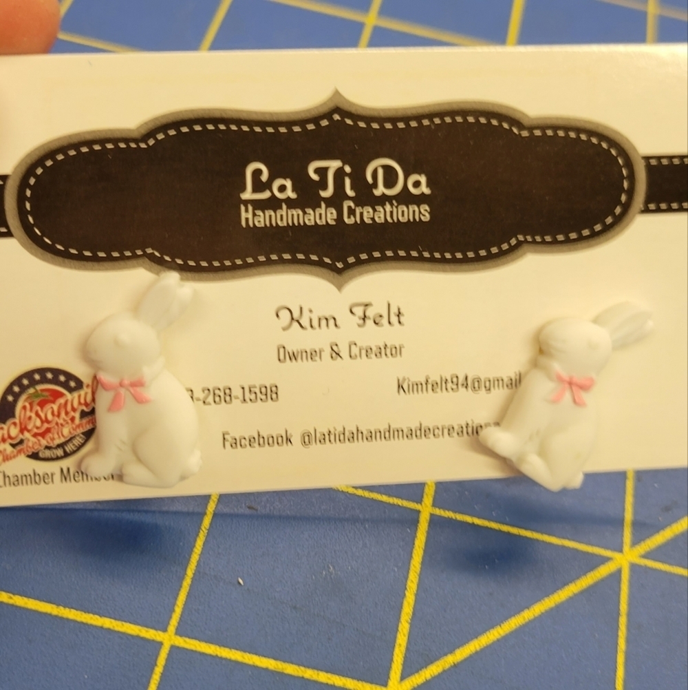 Easter Bunny Earrings